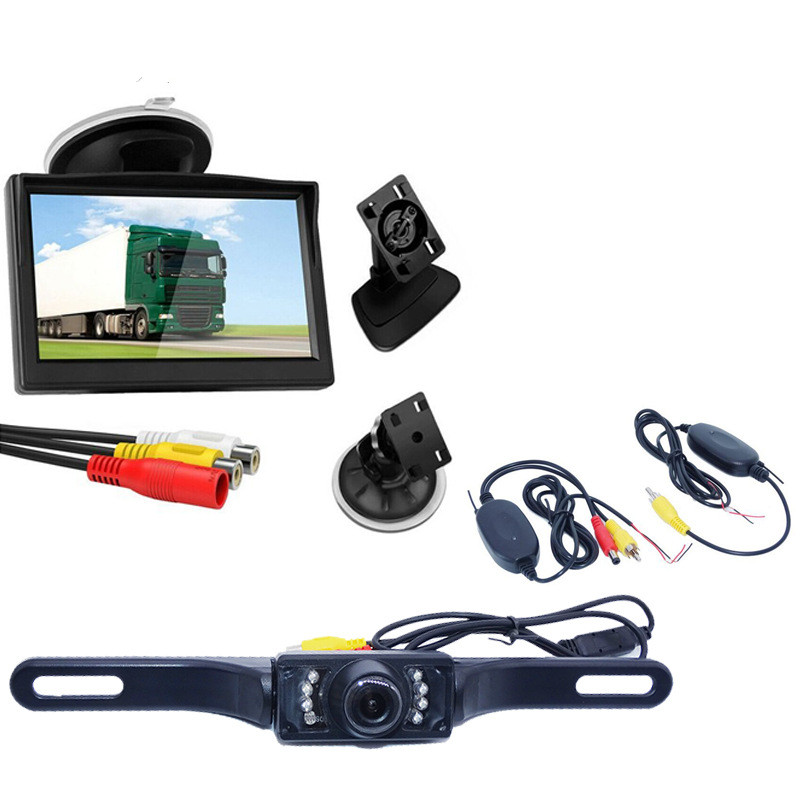 Wireless Sending And Receiving Visual Back-up Video Images