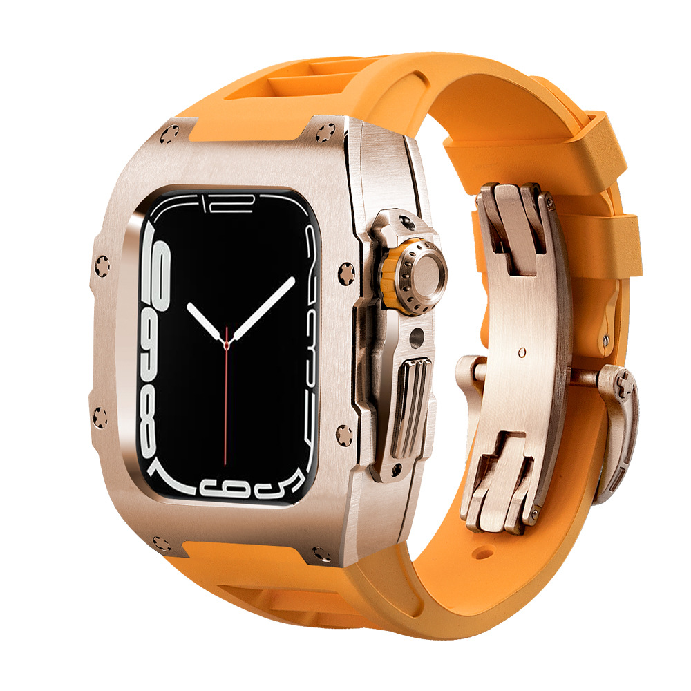 Orange Rose gold