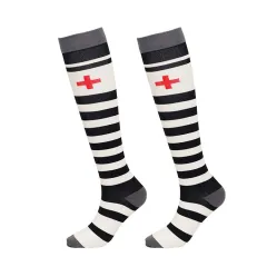Sport Mid-tube Marathon Running Leg Socks - S M - View 1