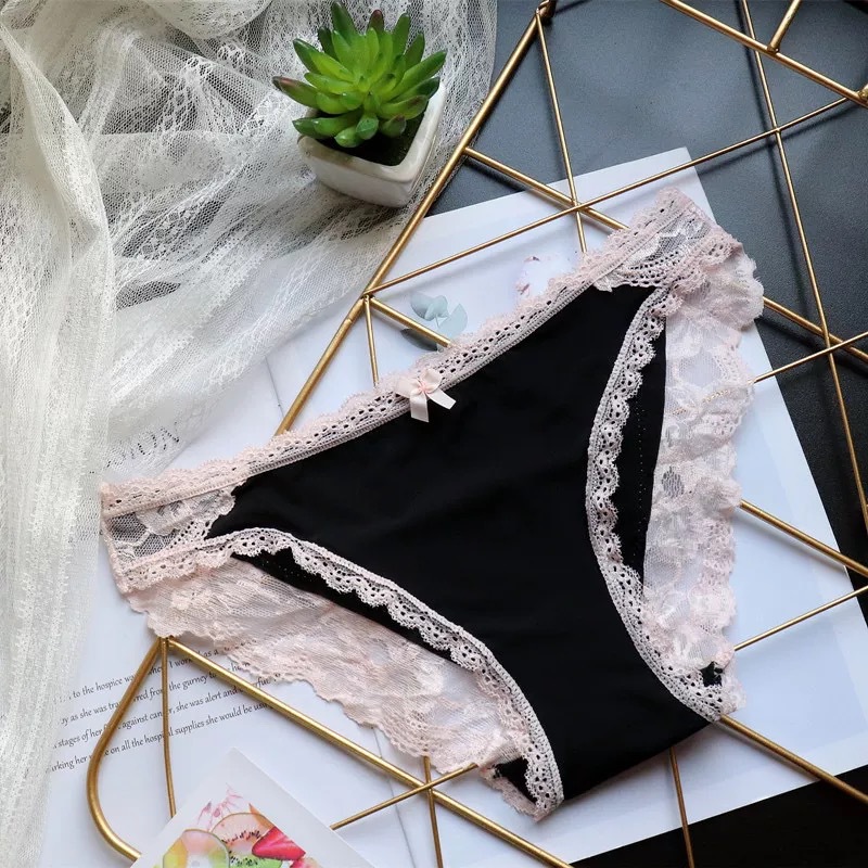 Title 5, Sexy Ice Silk Lace Panties for ultimate comfort...