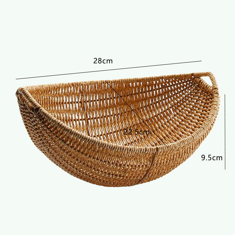 Title 4, Multi-layer Plastic Rattan Fruit Plate