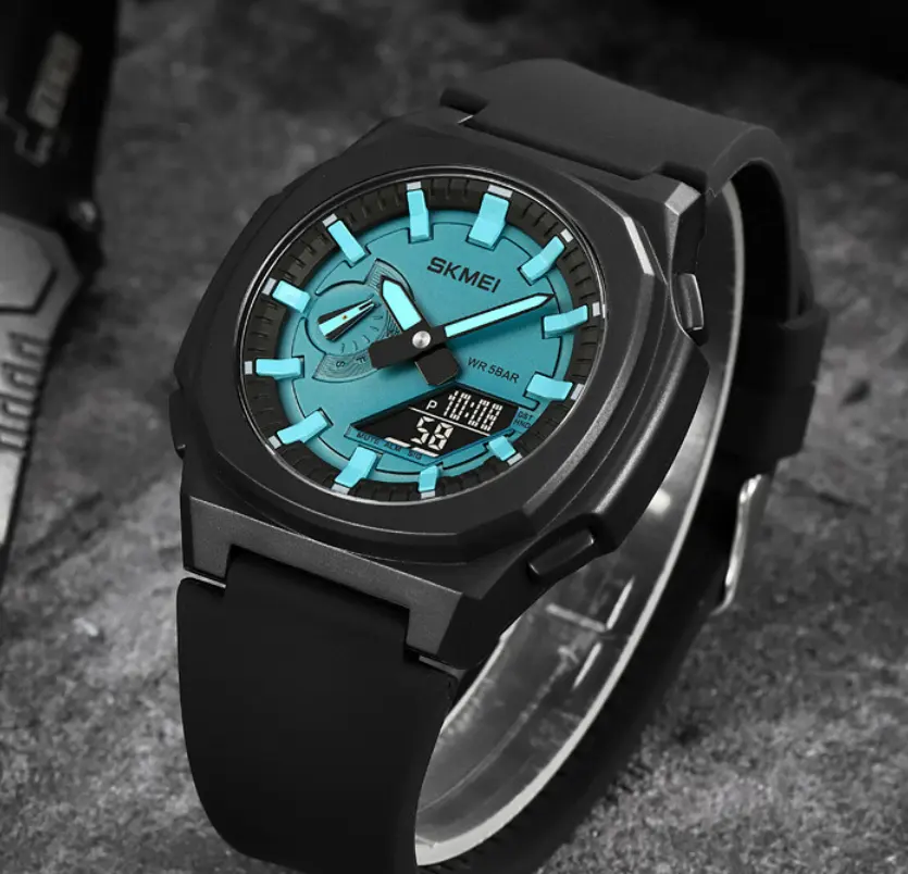Electronic Watch Middle School Student Commuter Dual-display