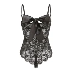 Victoria's Secret Sexy Lace Seductive See-through Tease - Black - View 1