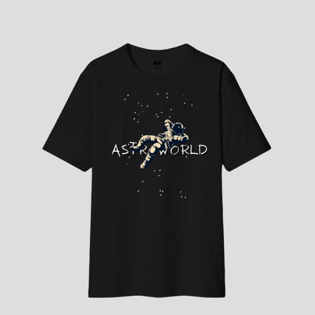 Printed Short sleeved Team Uniforms European And American Fabrics Black - Shop at LoveMi