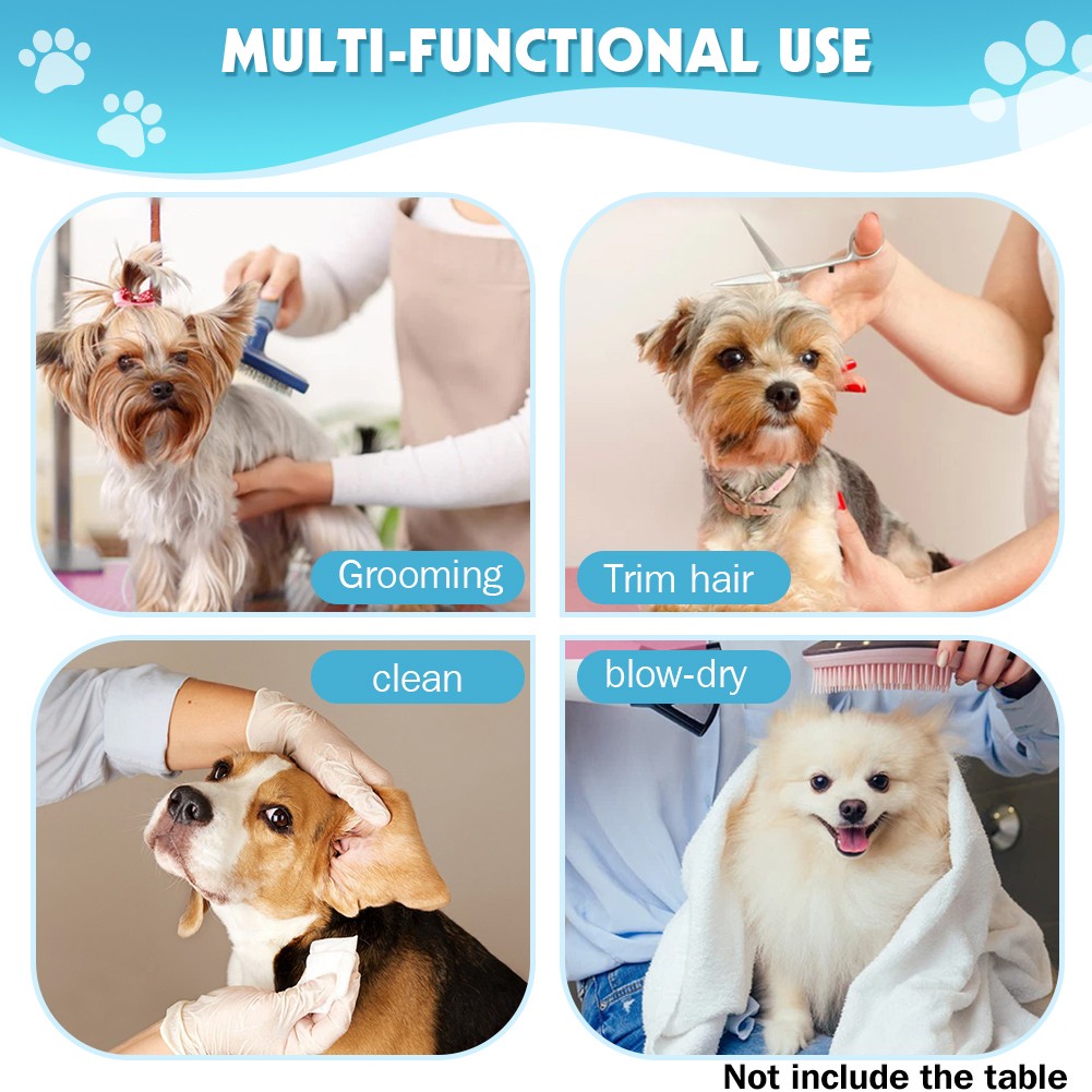 Dog Pet Grooming Adjustable Arm Includes 3 Nooses & Clamps For UK — image 10