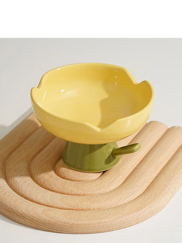 Nordic Ceramic Creative Tulip Flower Cup Yellow - Shop at LoveMi