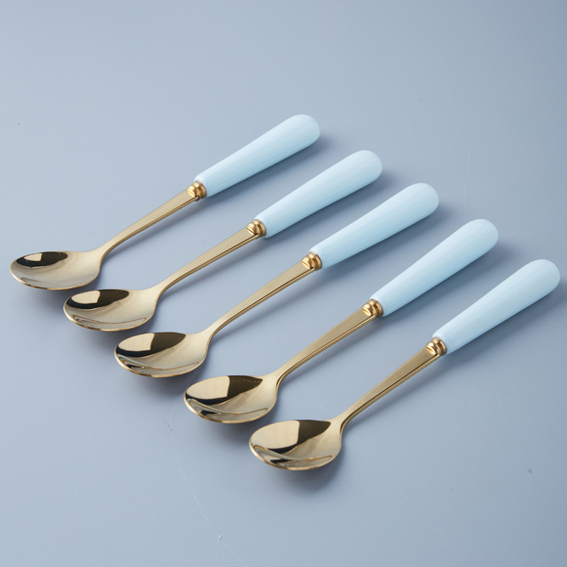 Title 3, Household Fruit Fork And Spoon Ceramic Storage ...