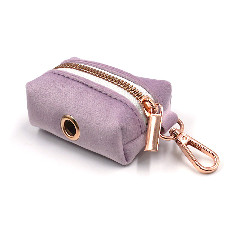 Purple Button Baba Bag