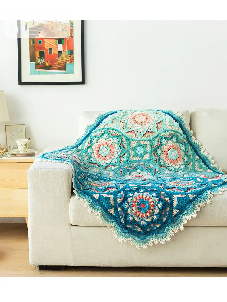 Beautiful Muxia Parquet Weaving Handmade DIY Yarn