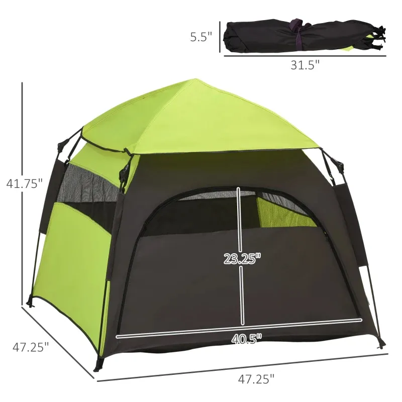 PawHut Pop Up Dog Tent