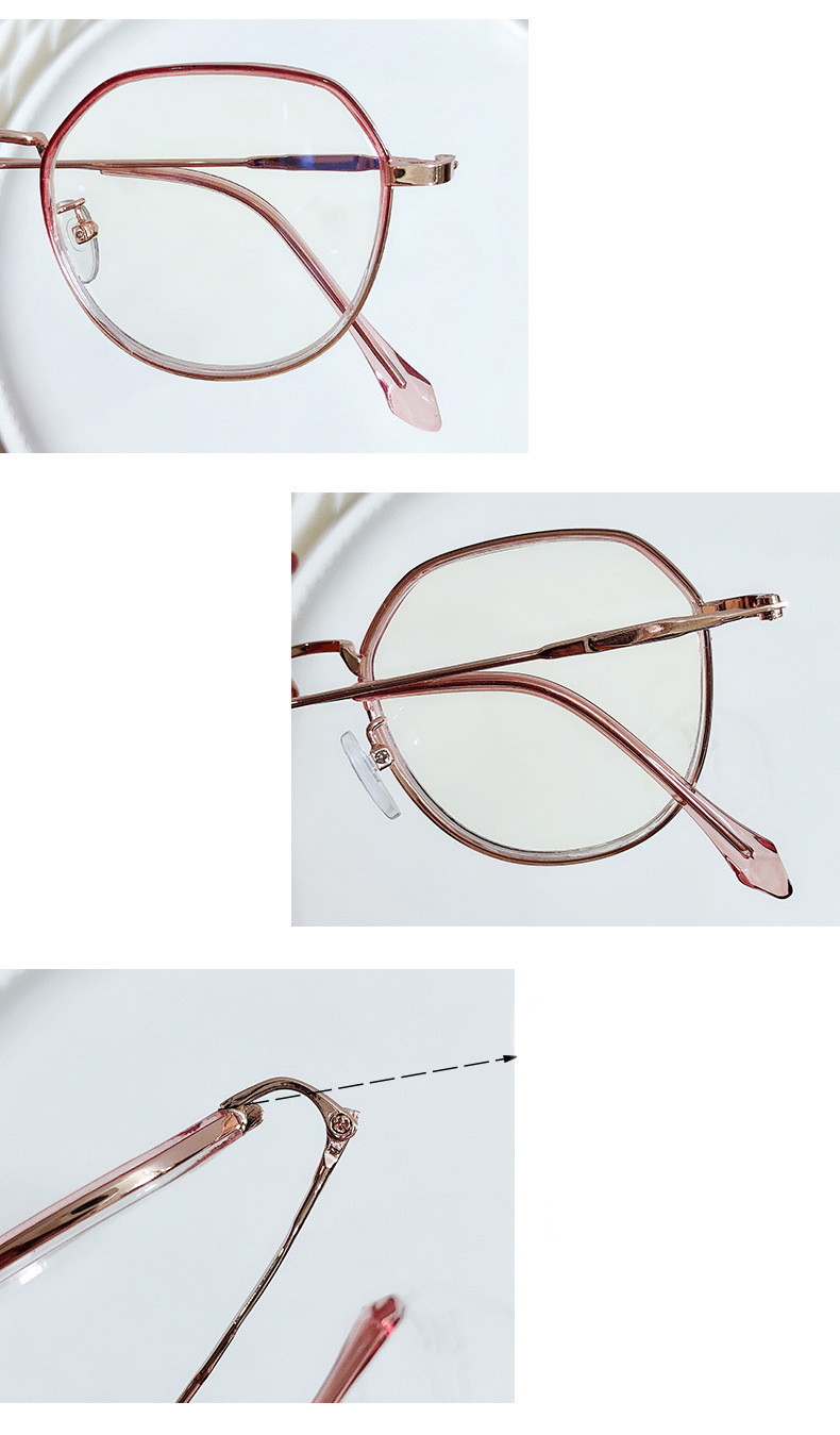 Title 6, Fashionable Plain Eyeglass Frame For Women