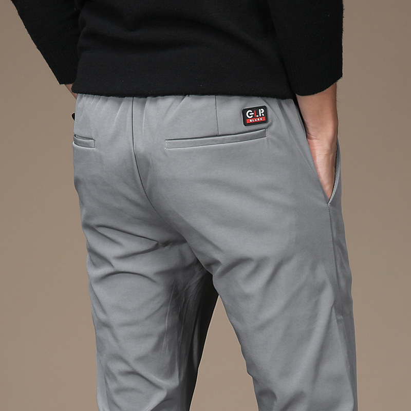 Title 8, Straight stretch Korean casual pants