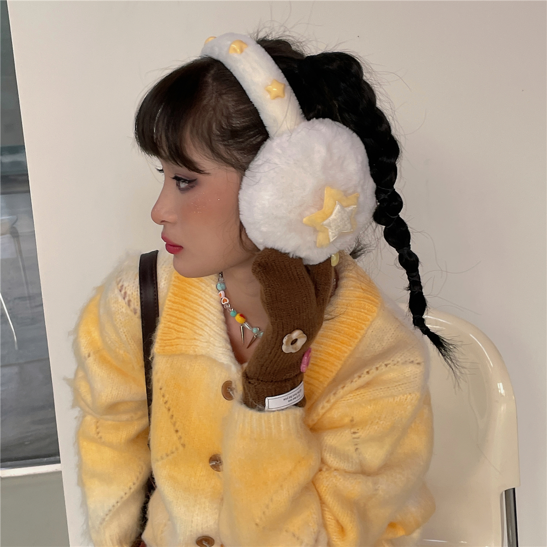 Title 7, Anti-freezing Ear Plush Earflaps Warm Earmuffs