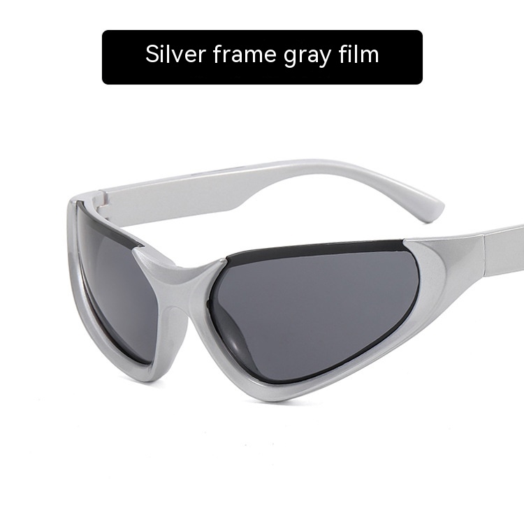 Silver Frame Gray Piece