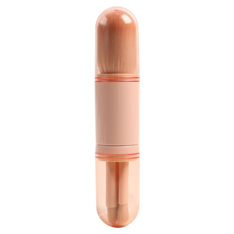 Mini Eye Skin Tone Retractable Portable Four In One Makeup Brush Beauty Tool Skin Colour - Shop at LoveMi