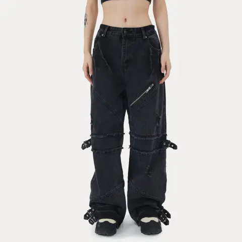 Loose Straight Trousers for Men and Women