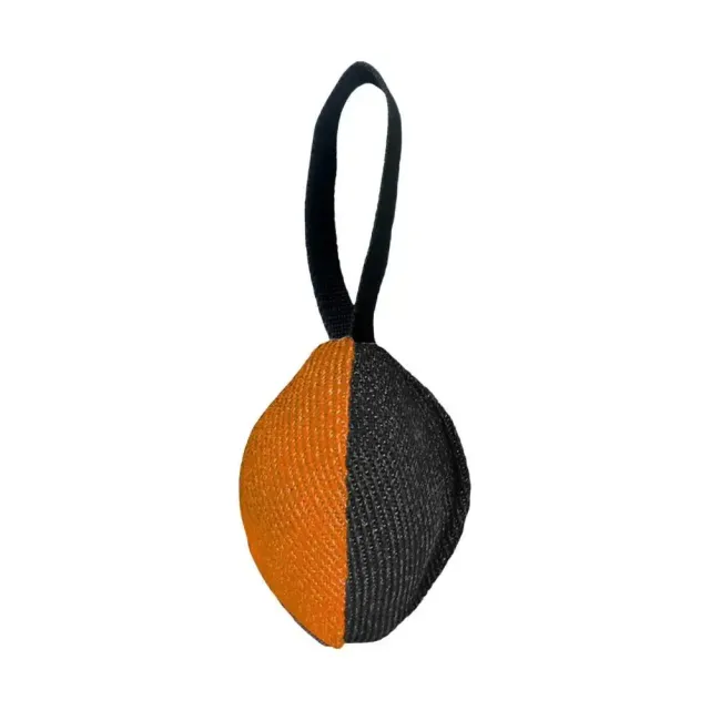 Linen Tug Toy With Pull Tab Durable Interactive Dog Training Tool For Prey Drive Retrieval Agility Development Orange - Shop at LoveMi