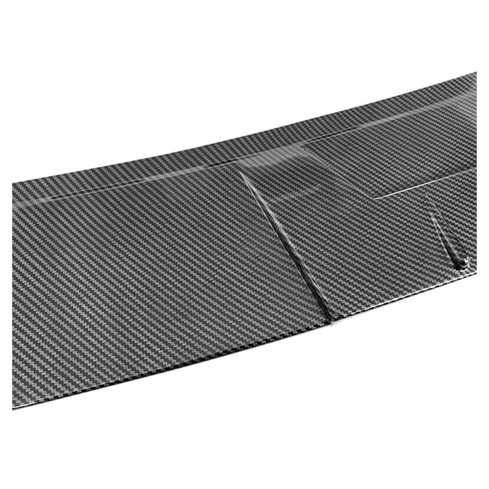 Fits 14-23 Infiniti Q50 V Style Carbon Fiber Print Rear Window Roof Spoiler Wing — foto 4