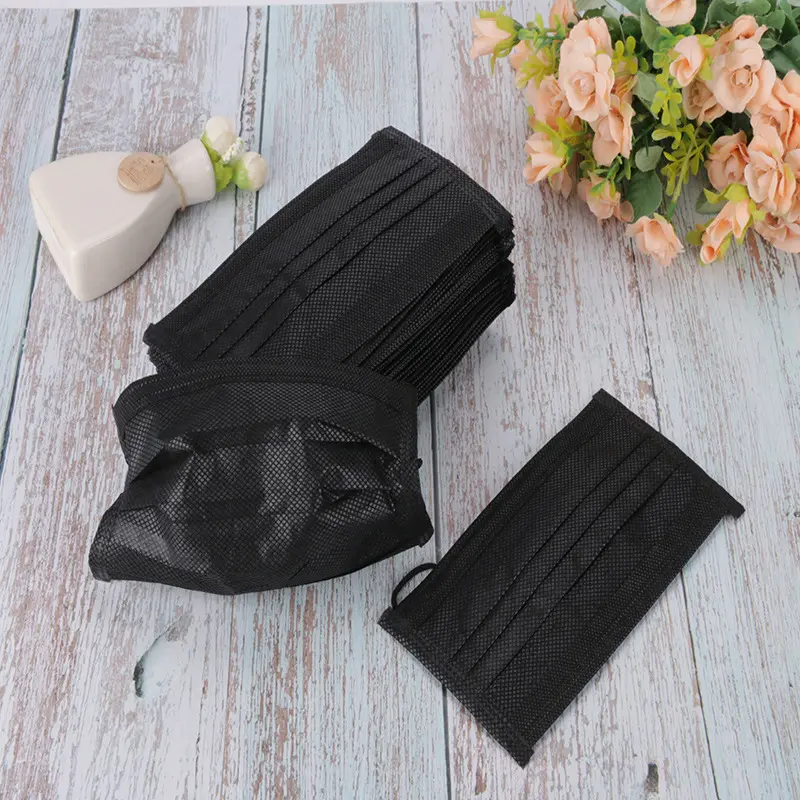 Disposable Face Mask For Adultsblack Colour Toolpieces
