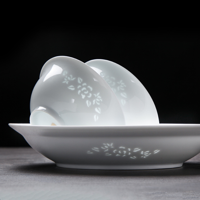 Title 8, High Temperature White Porcelain Household Nood...