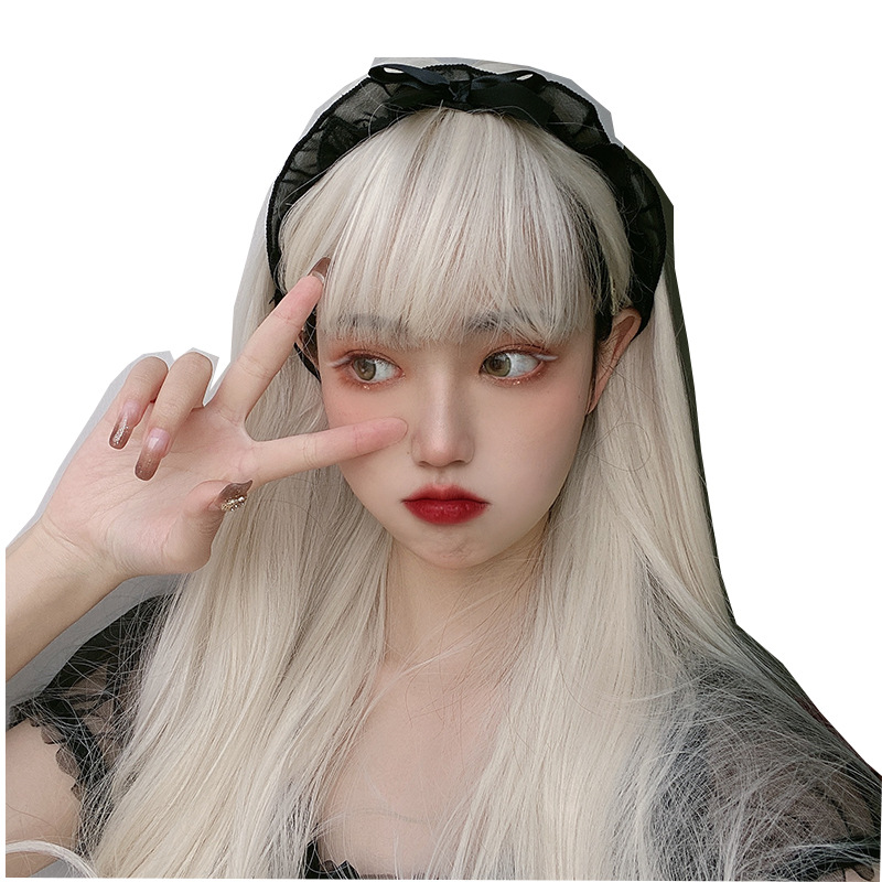 Korean Internet Celebrity Real-life Natural Fluffy Hairstyle Trend