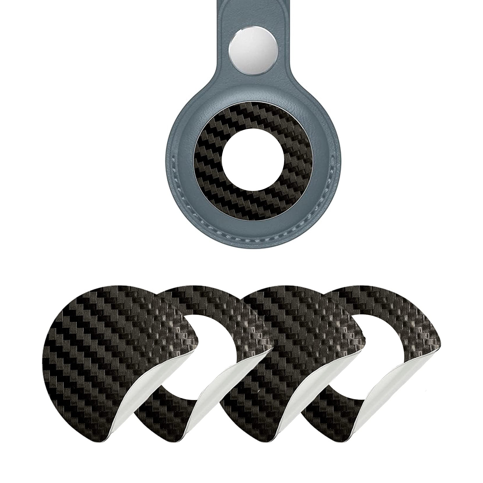Carbon Fiber Protective Film Leather Case - Image 3