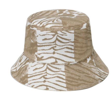 Spring And Summer Geometric Lattice Flowers Sun Female Fisherman Hat — foto 5