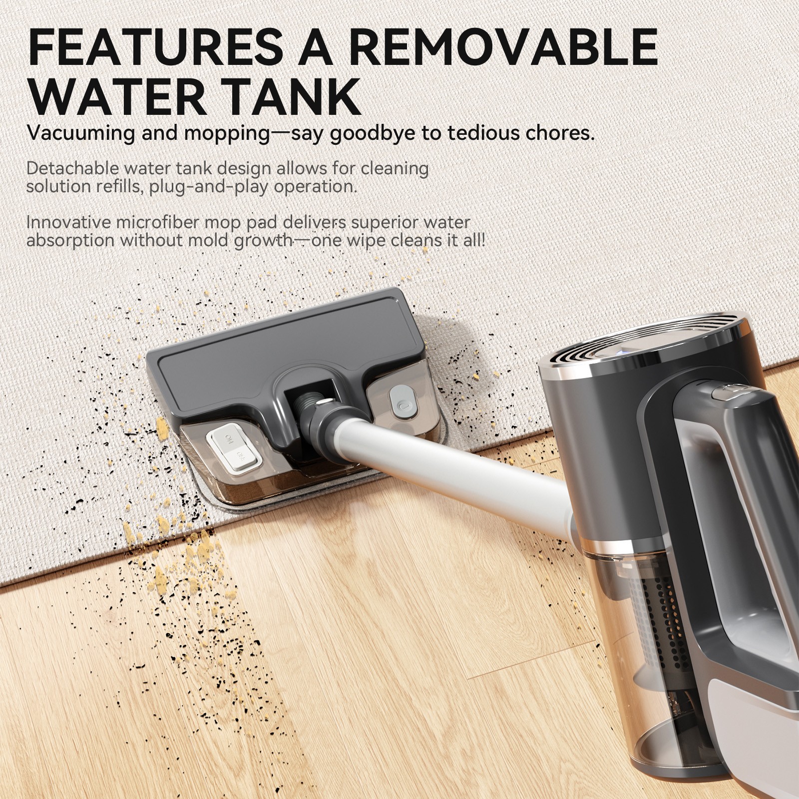 Cordless Bagless Handheld & Upright Vacuum Cleaner Portable Home Tool UK — image 2