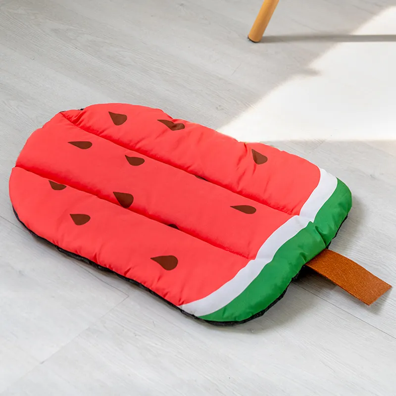 Dog Cooling Mat Pet Beds Cat Rug Ice Silk Pet Self Cooling Pad Blanket Summer Washable Oxford Farbric Cooling Down Summer Fruit – image 5