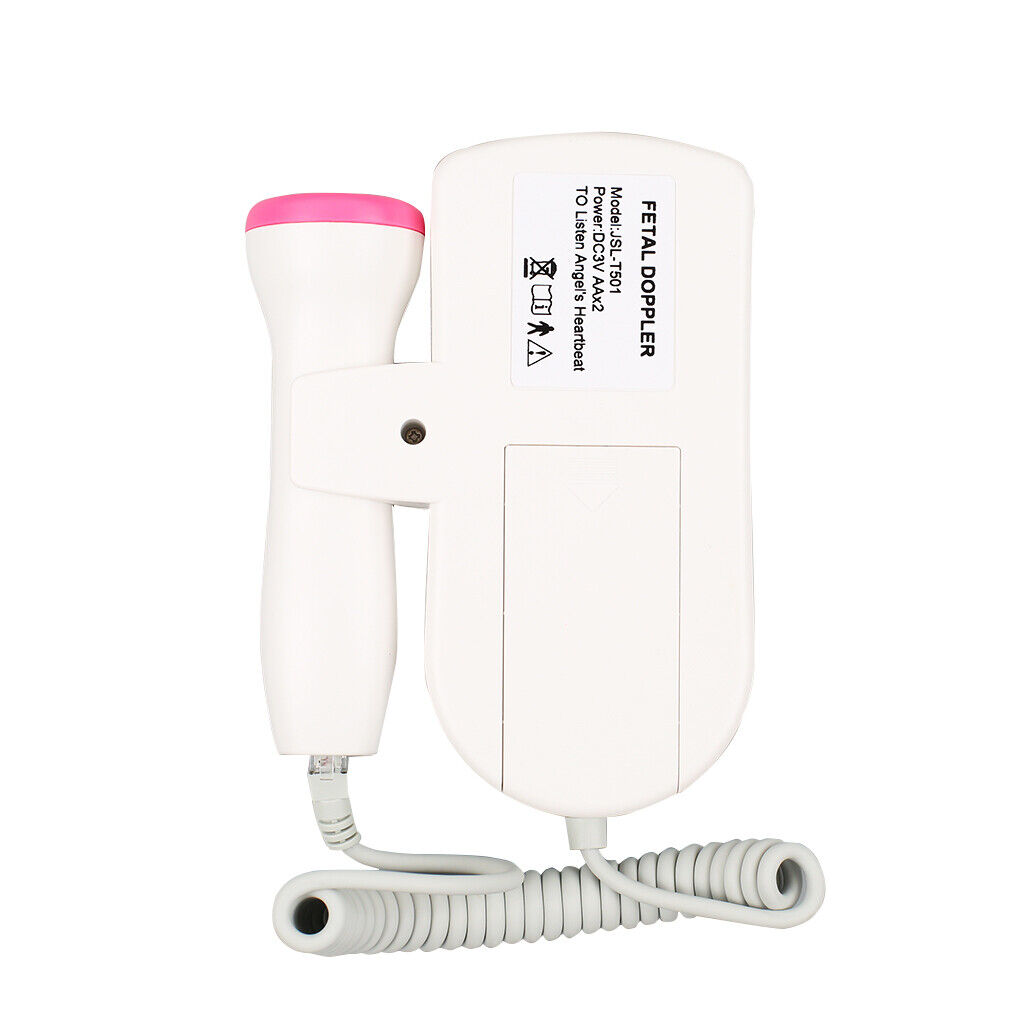 Fetal Doppler Detector Baby Heart Beat Rate Probe Prenatal Monitor Ultrasonic — image 7