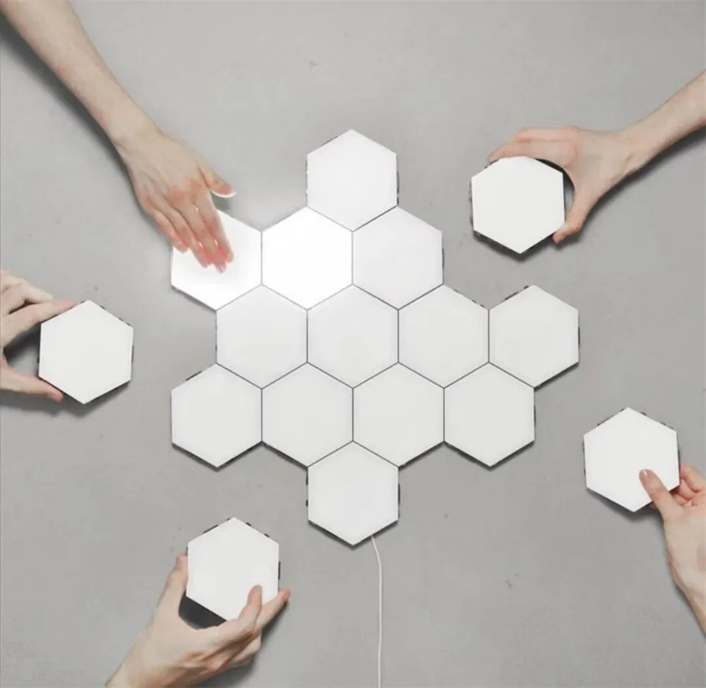 Quantum Touch Honeycomb Lamp Tik Tok
