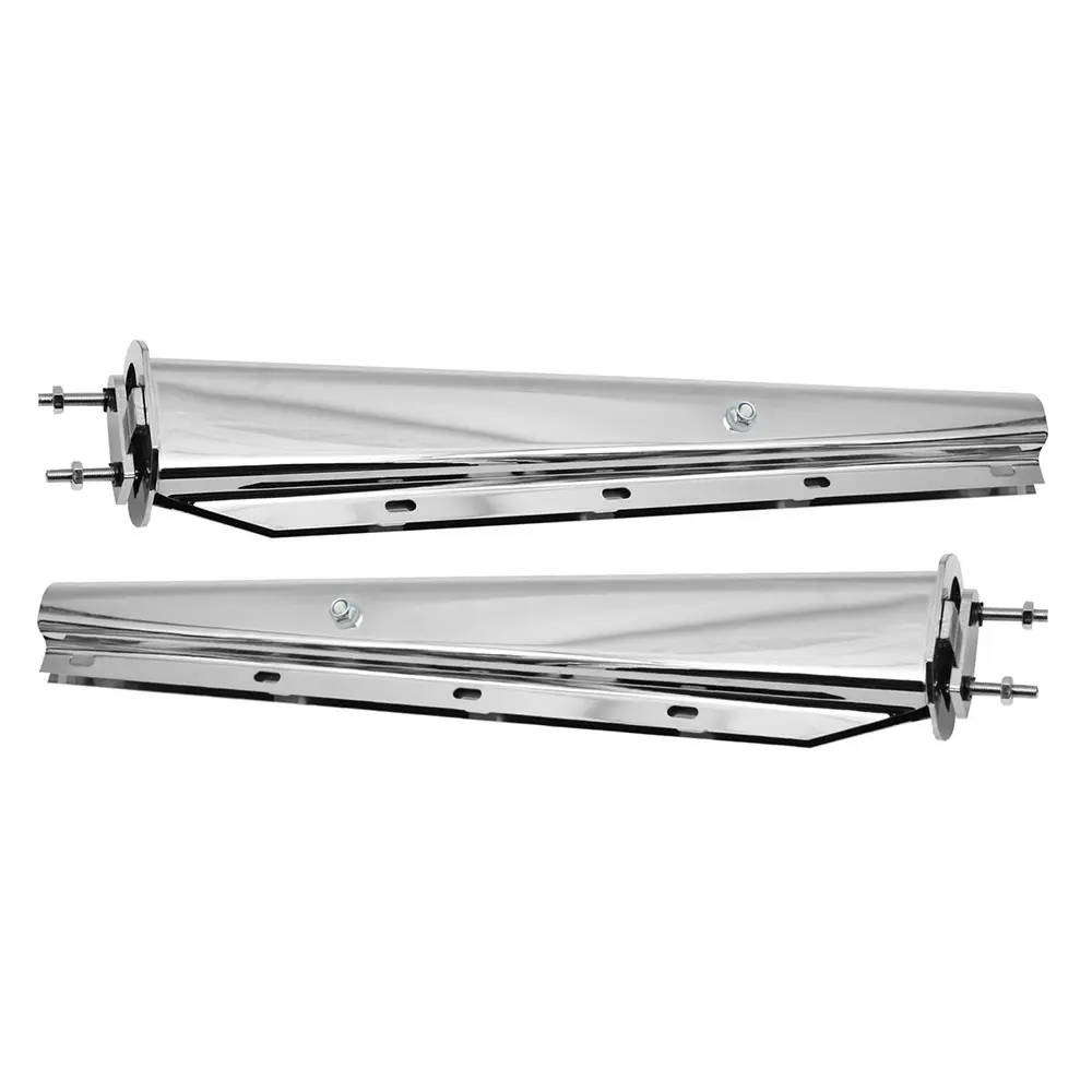 Universal 30-inch Stainless Steel Straight Spring Mudguard Hanger
