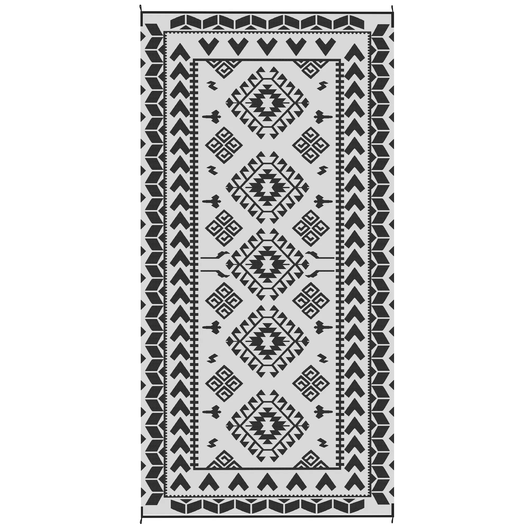 Reversible Outdoor Rug, Waterproof Plastic Straw
