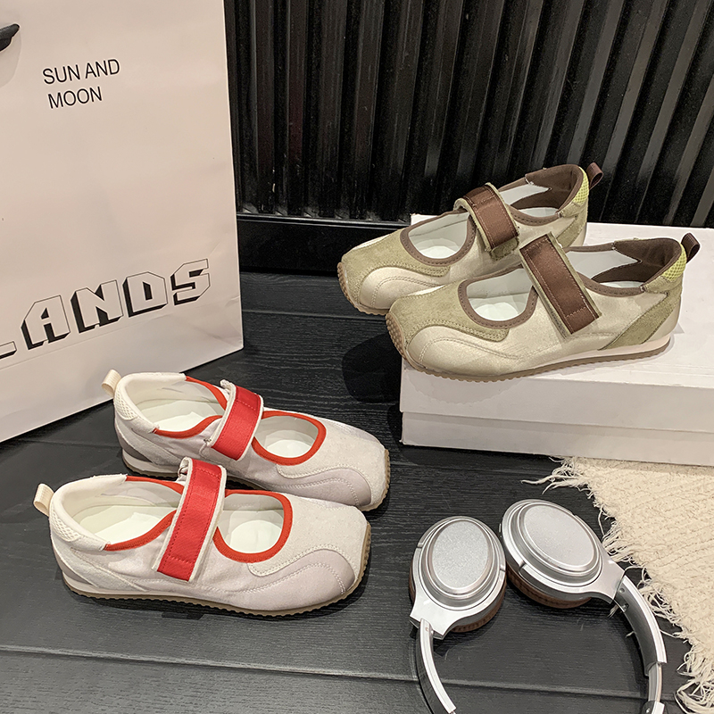 Women's Vintage Thin Mary Jane Sandals, 2026 New Summer & Autumn Soft Sole Lightweight Casual Ballet Flat Trainer Shoes