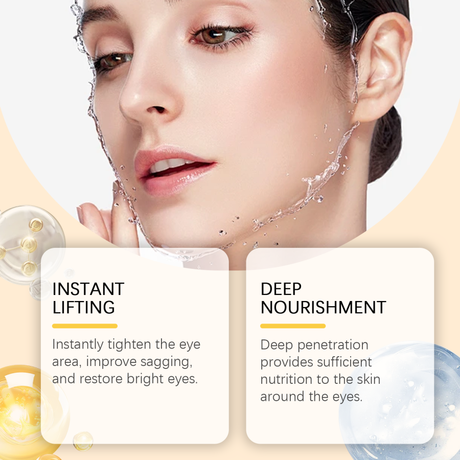 Turmeric Retinol Eye Cream Stick, Firming Brightening Under Eye Stick For Dark Circles Puffiness Fine Lines