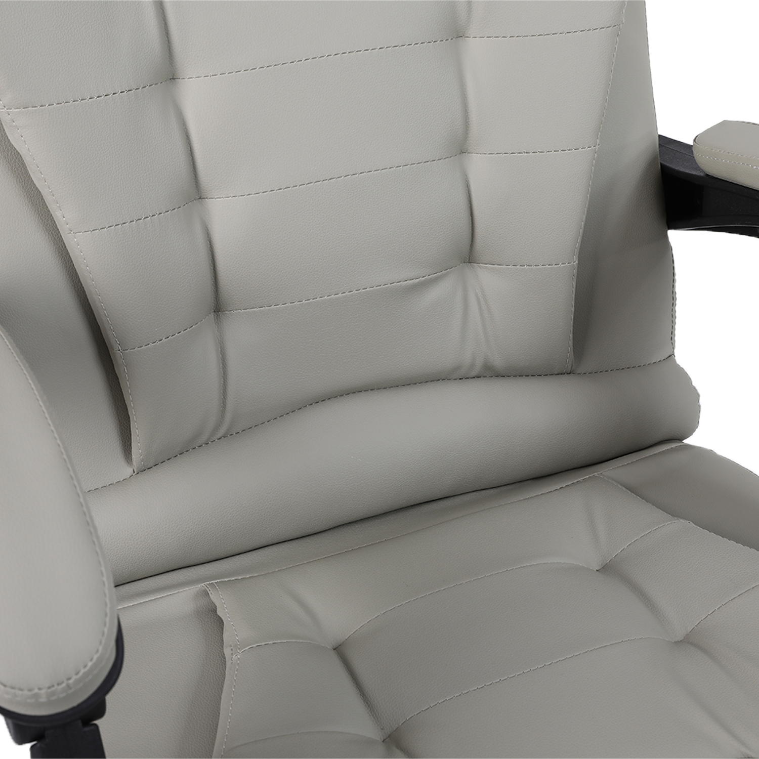 Ergonomic Executive Office Chair,Faux Leather,Adjustable Height 45-55cm — image 8