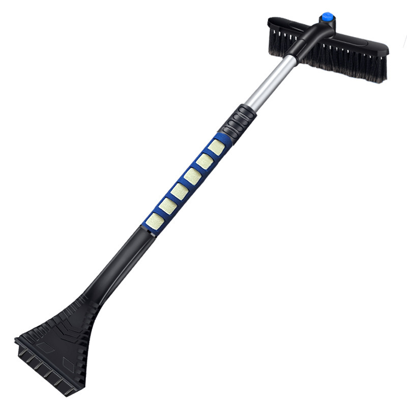 Telescopic snow shovel