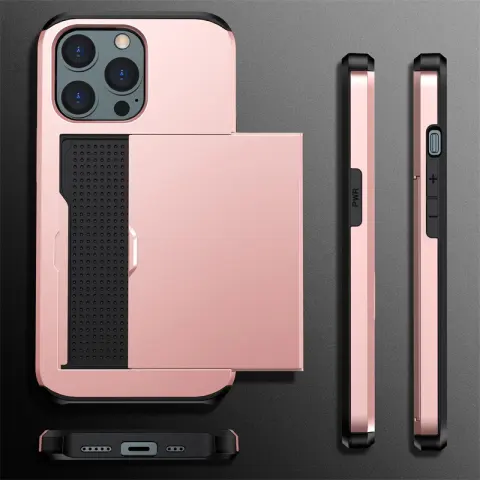 Mobile Phone Case Sliding Cover Card Two-in-one Anti-drop Wallet