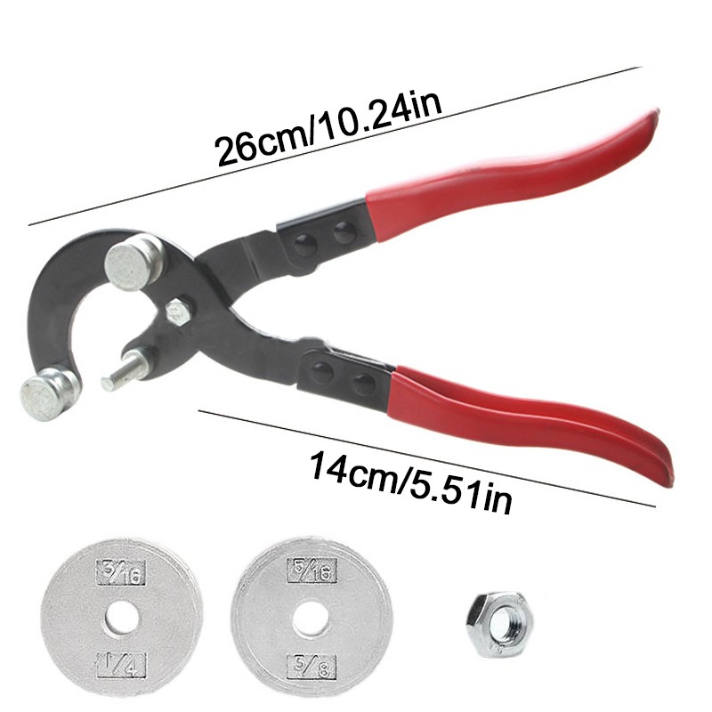 Heavy duty brake line pipe bender tube bending tool