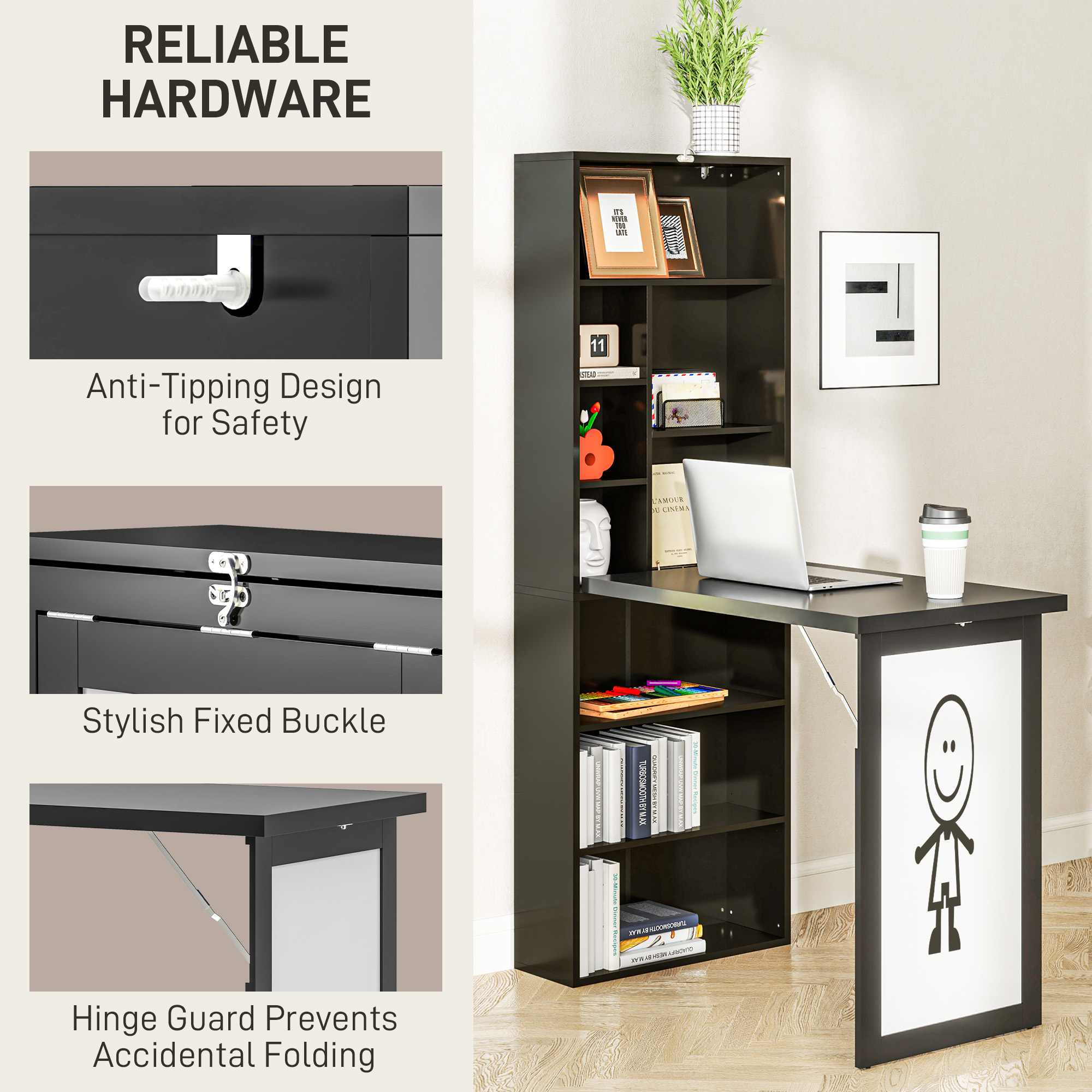 Three Stage Workbench With Storage Space And Writing Board — image 5
