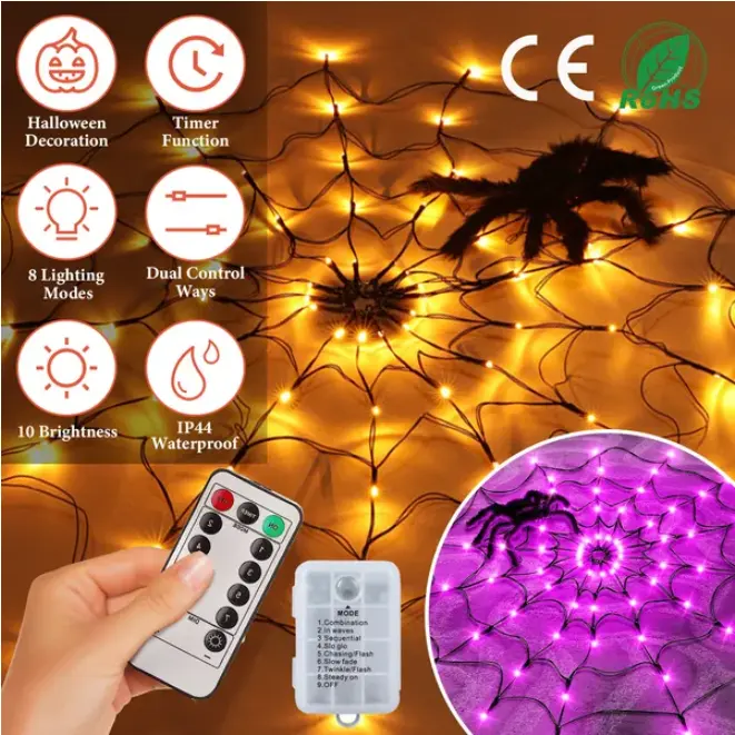 3.28FT Spider Web Light