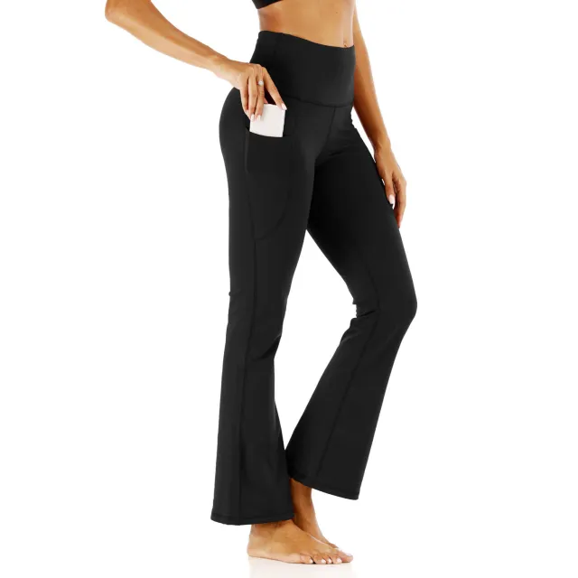 High Waist Solid Color Tight Skirt Running Fitness Pants Yoga Black - Shop at LoveMi