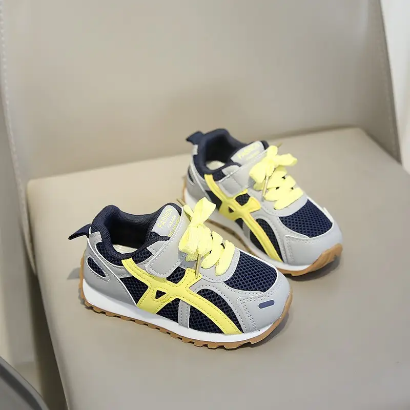 2026 Autumn New Arrival Boys Soft Sole Comfort Sneakers Korean Style Fashion Versatile Girls Casual