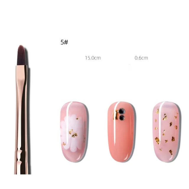 Round Head Nail Tool Light Therapy Paint Pen 5Style - Shop at LoveMi