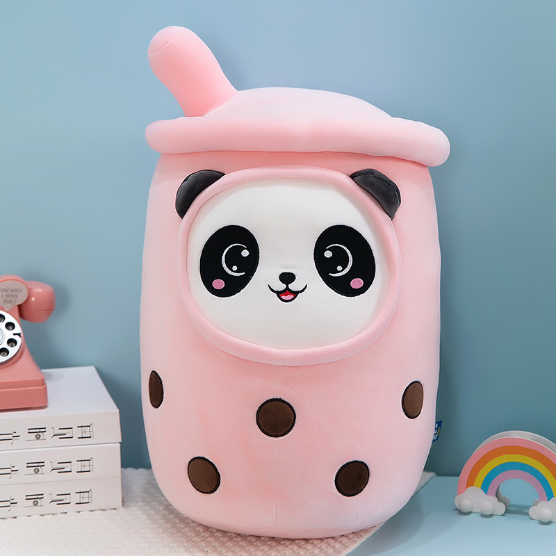 Panda Milk Tea Pink