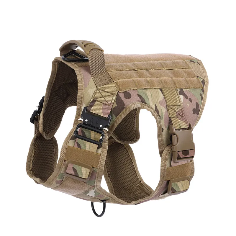 Nylon Strong Pet Tactical Portable Vest - Camouflage