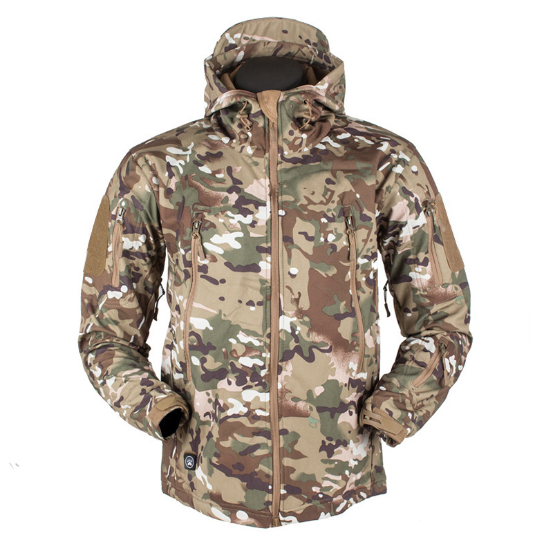 Title 4, Jacket Soft Shell Fleece Coat Windproof And War...