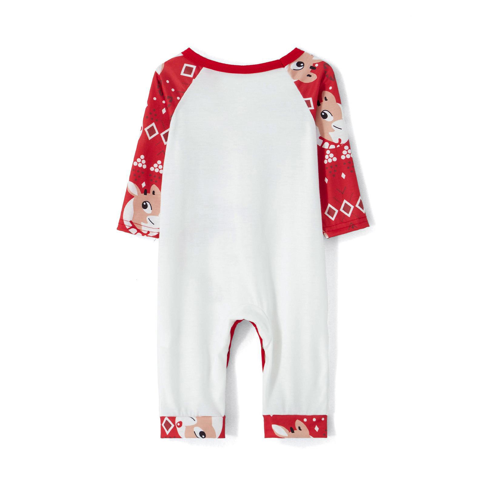 Title 14, Printed Pajamas Christmas Parent-child Wear Rou...