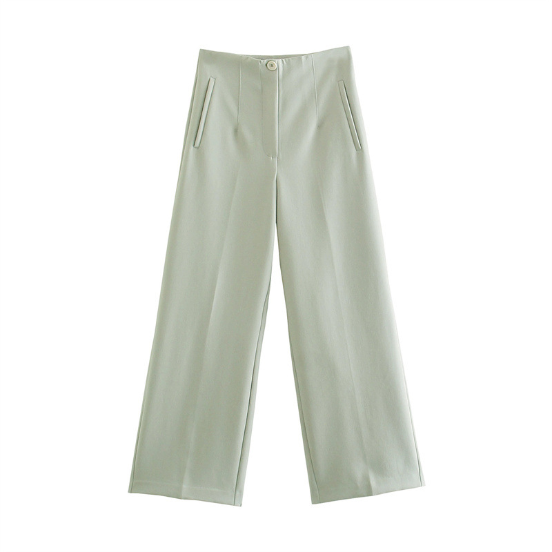 Title 7, Generous Temperament Pantalon large taille haut...