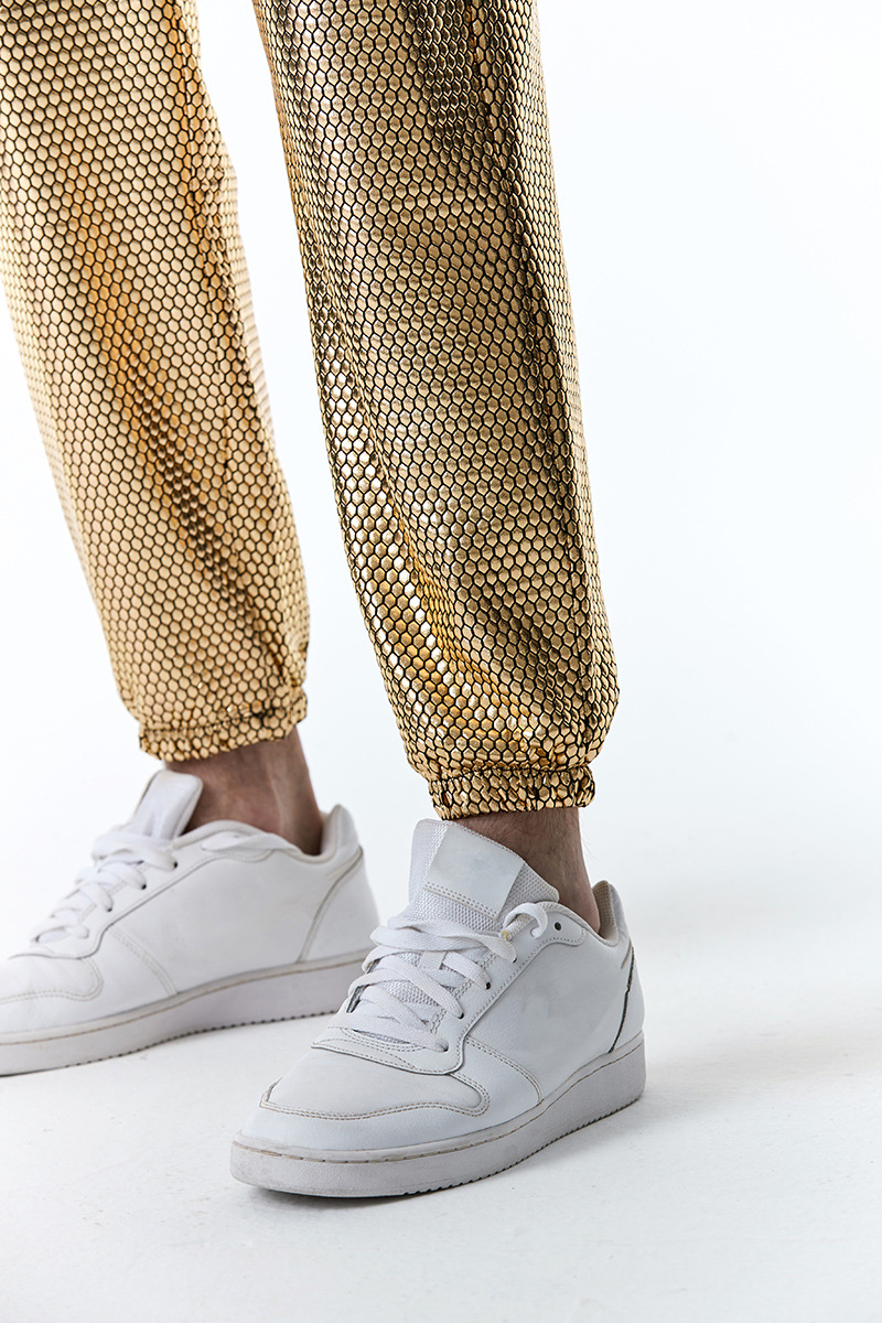 Title 9, Diamond Gilded Casual Pants mit Print, der perf...